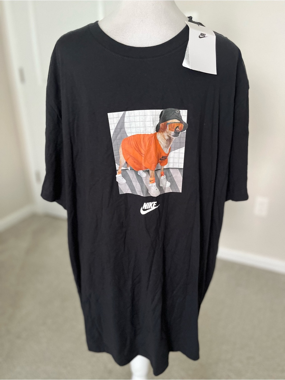 NWT Nike Good Dog Black Tee Size XXL